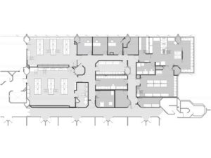 University of Massachusetts: Dartmouth - Textile Building Bioengineering Lab Phasing Floor Plan